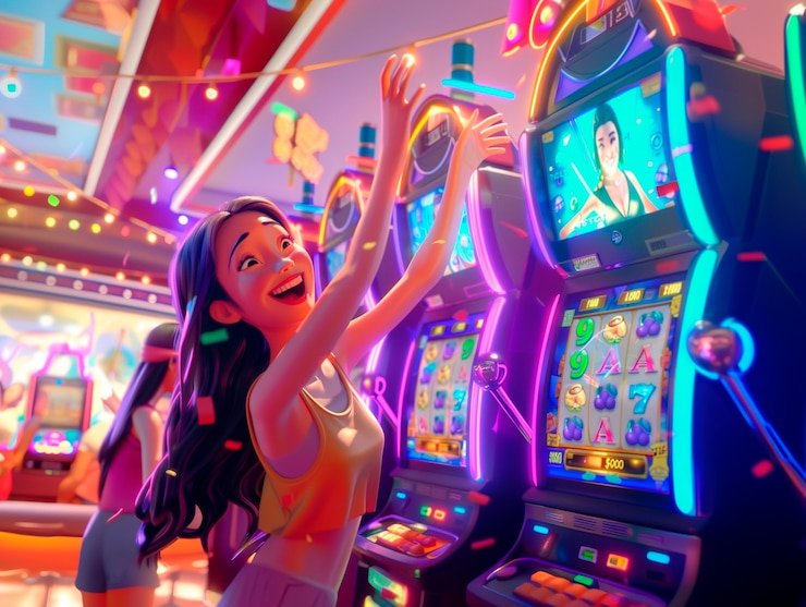 Pengguna Indonesia menjelajahi slot mobile